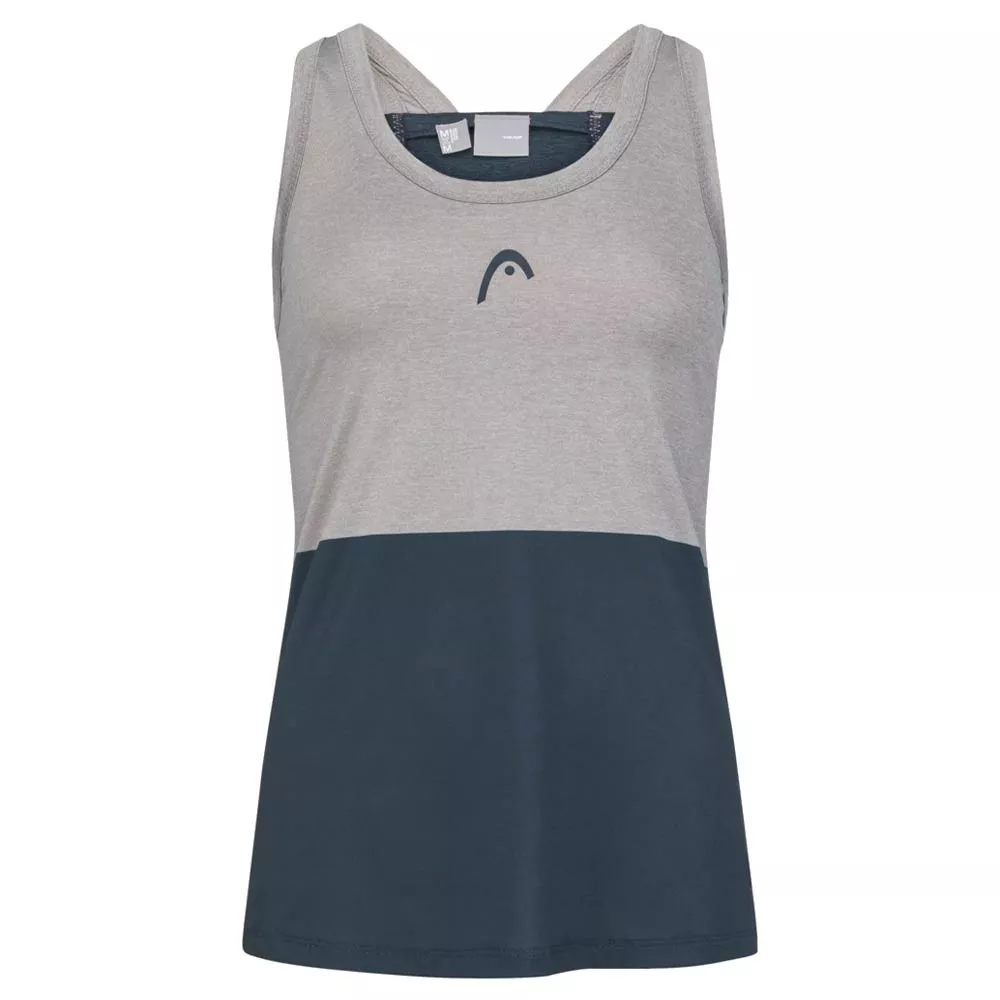 Head Padel Tech Women Grijs / Blauw Tank Top