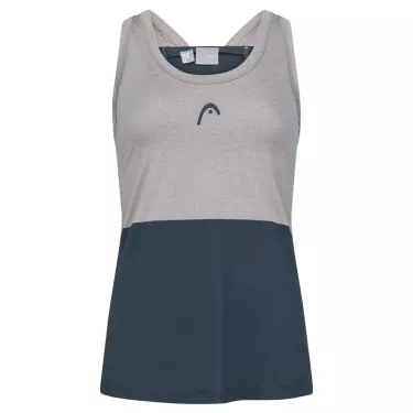 Head Padel Tech Women Grijs / Blauw Tank Top