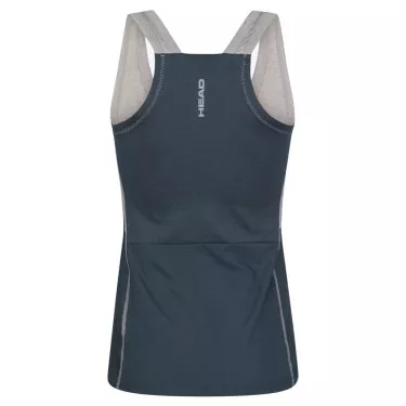 Head Padel Tech Women Grijs / Blauw Tank Top