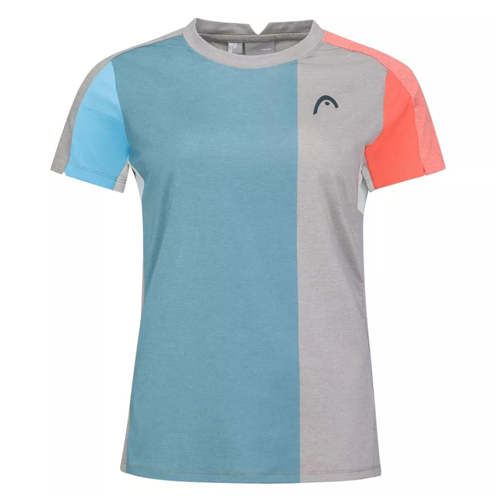 Head Padel Tech Woman Grijs / Blauw T-Shirt