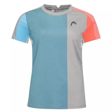 Head Padel Tech Woman Grijs / Blauw T-Shirt