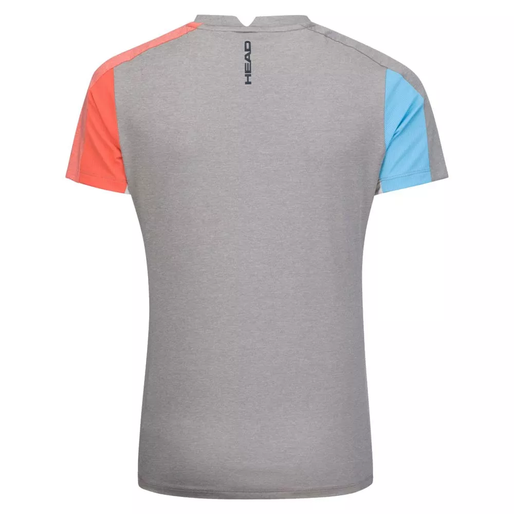 Head Padel Tech Woman Grijs / Blauw T-Shirt