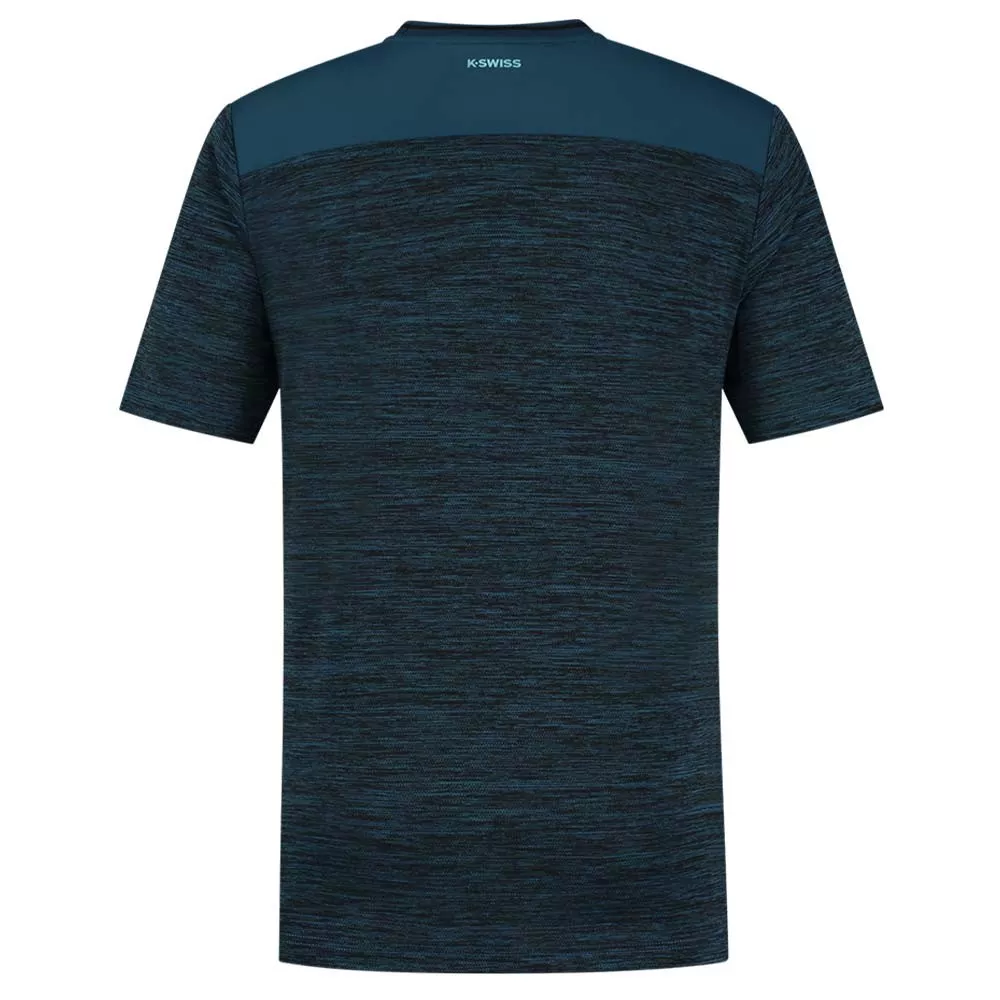 K-Swiss HypercourtTee Melange Zwart T-shirt