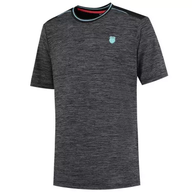 K-Swiss HypercourtTee Melange Zwart T-shirt