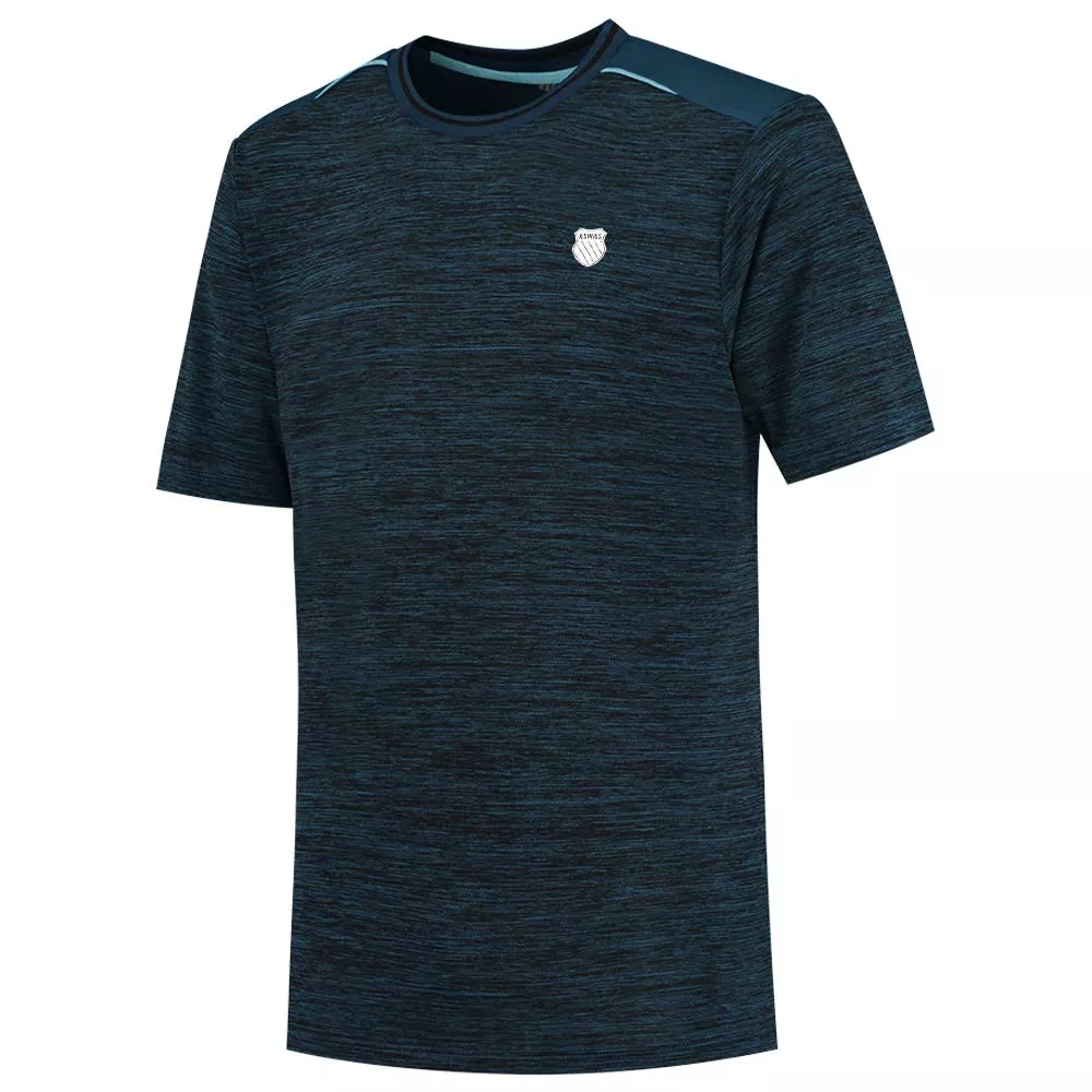 K-Swiss HypercourtTee Melange Blauw T-shirt