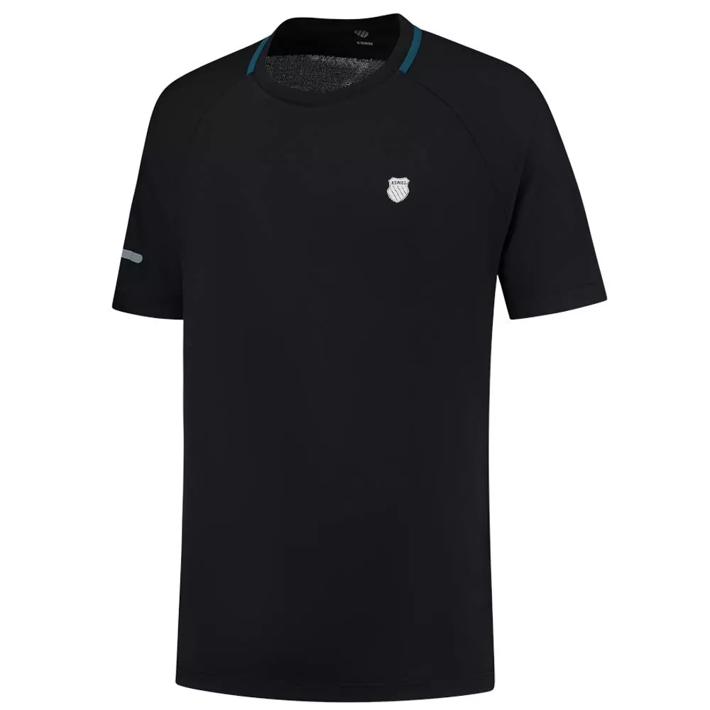 K-Swiss Hypercourt Double Crew 2 Zwart T-Shirt