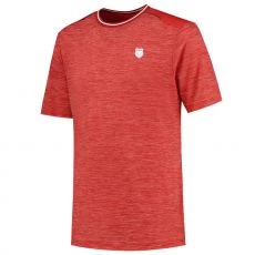 K-Swiss HypercourtTee Melange Rood T-shirt