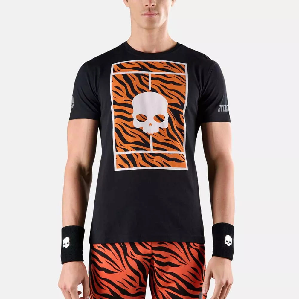 T-Shirt Hydrogen Graffiti Tee Black Tennis