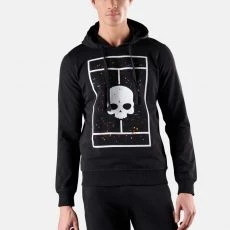 Hydrogen Tennis Court Zwart Spark T-shirt