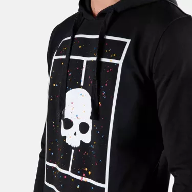 Hydrogen Tennis Court Zwart Spark T-shirt