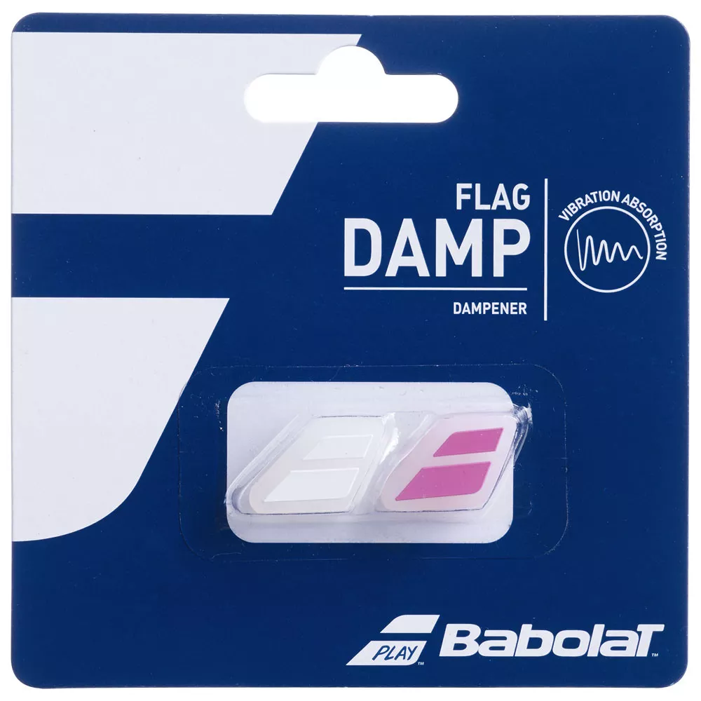 Babolat Flag Damp Demper White / Pink