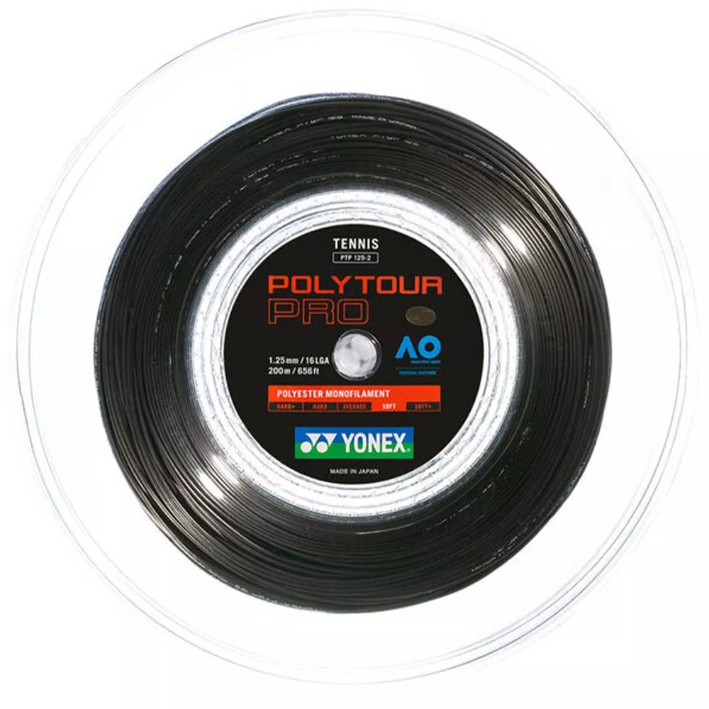 Yonex Poly Tour Pro Black 200m