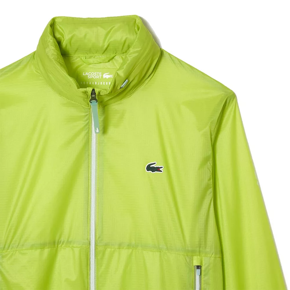 Lacoste Tennis x Novak Djokovic Wit Jas