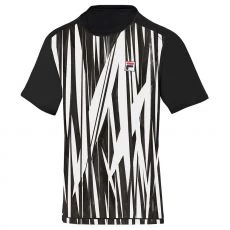 Fila Paris Theo Zwart / Wit T-Shirt