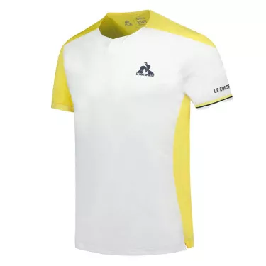 Le Coq Sportif Junior Wit / Driekleur Paris t-shirt