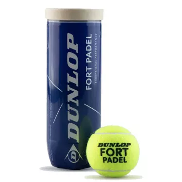 Dunlop Pro Padel 3 stuks geel