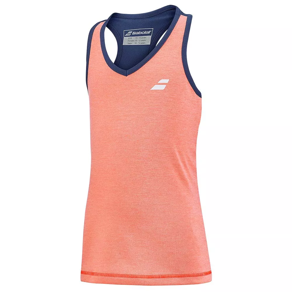 Babolat Play Cap Junior Marineblauw / Fluo Strike T-Shirt