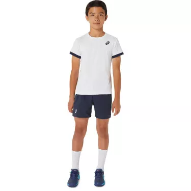 Asics Junior Navyblauw Short