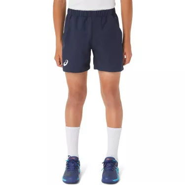 Asics Junior Navyblauw Short
