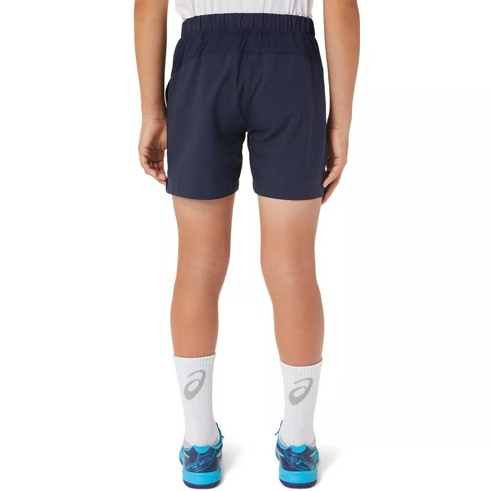 Asics Junior Navyblauw Short