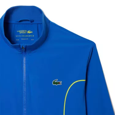 Lacoste Tennis x Novak Djokovic Blauw Jas
