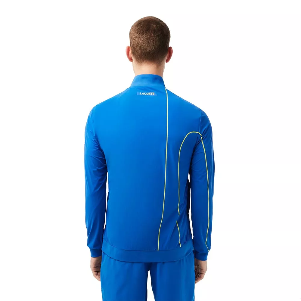 Lacoste Tennis x Novak Djokovic Blauw Jas