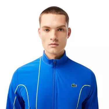 Lacoste Tennis x Novak Djokovic Blauw Jas