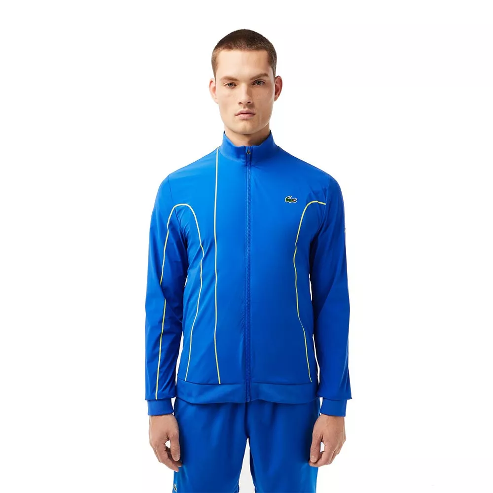 Lacoste Tennis x Novak Djokovic Blauw Jas