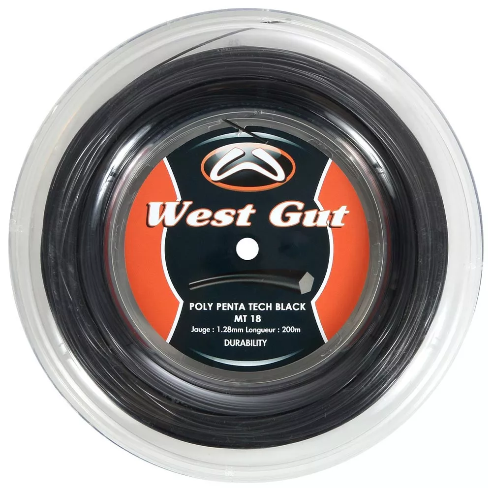 West Gut Hexa Spin Black MT20 200m Rol