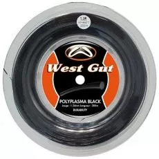 West Gut Poly Plasma Black MT17 200m