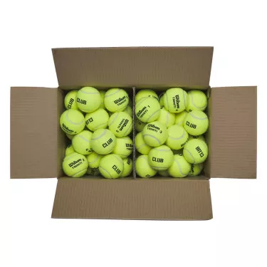 Doos 18 tubes van 4 Wilson Triniti ballen