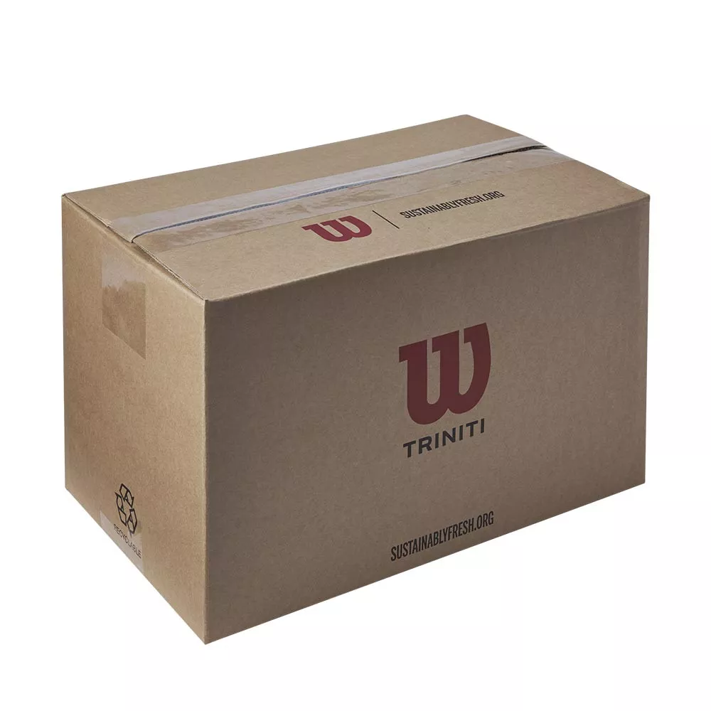 Doos 18 tubes van 4 Wilson Triniti ballen