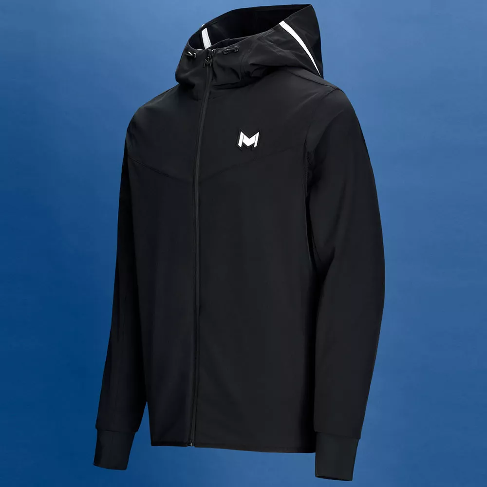 Mouratoglou Hooded Jacket Wit