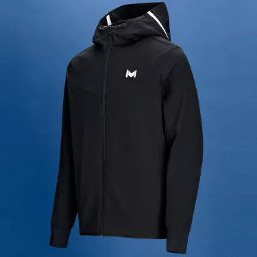 Mouratoglou Hooded Jacket Wit