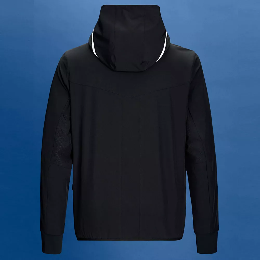 Mouratoglou Hooded Jacket Wit