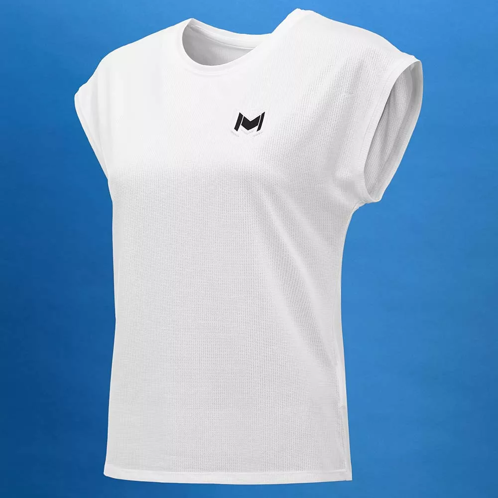 Mouratoglou Match Dames T-shirt Zwart