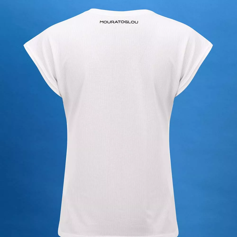 Mouratoglou Match Dames T-shirt Zwart