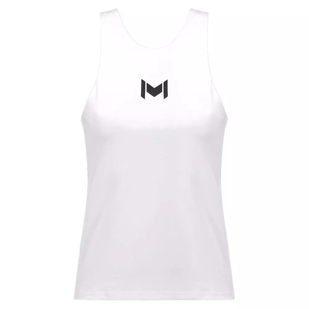 Le Coq Sportif Tanktop Yannick Noah Paris Wit/Geel