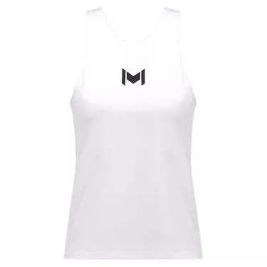 Le Coq Sportif Tanktop Yannick Noah Paris Wit/Geel