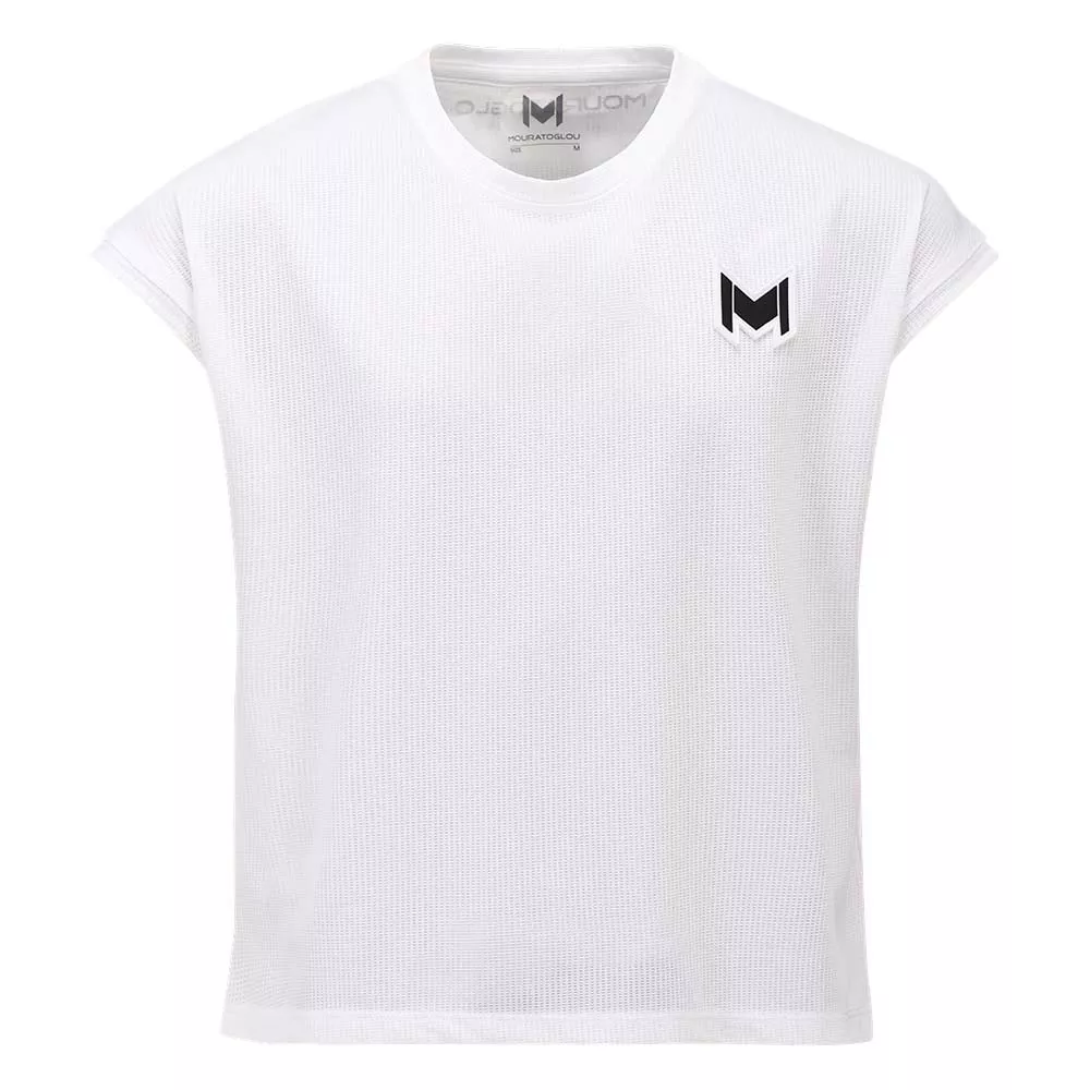 Mouratoglou Wedstrijd Meisje T-shirt Wit
