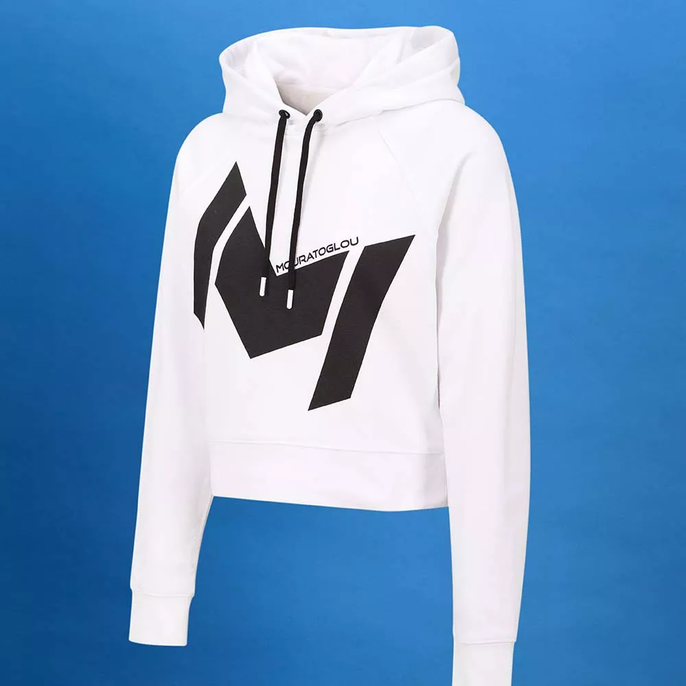Mouratoglou Hoodie Dames Zwart