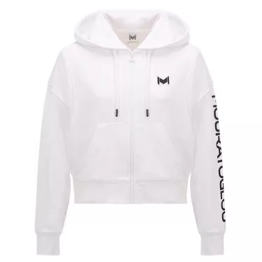 Mouratoglou jack met capuchon dames zwart