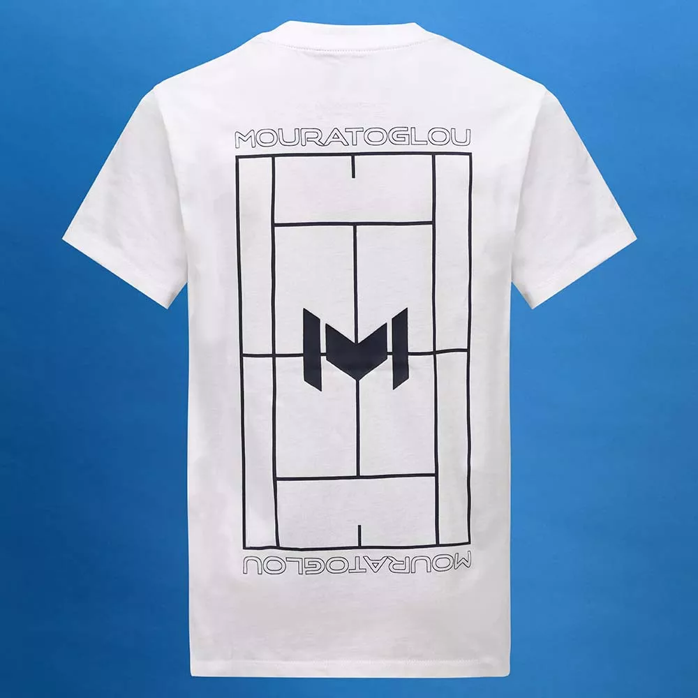 Mouratoglou Graphic T-shirt Wit