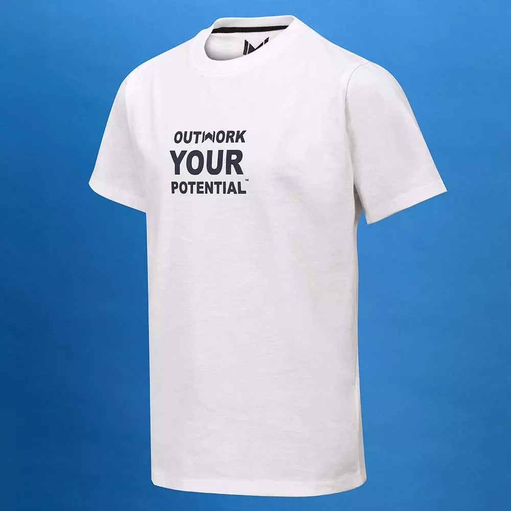Mouratoglou Graphic T-shirt Wit