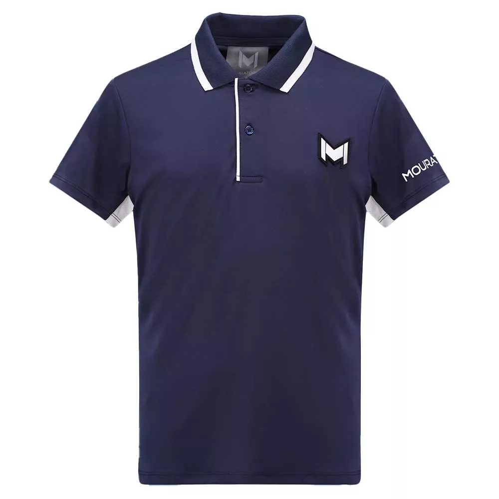 Mouratoglou Match Polo Jongens Wit