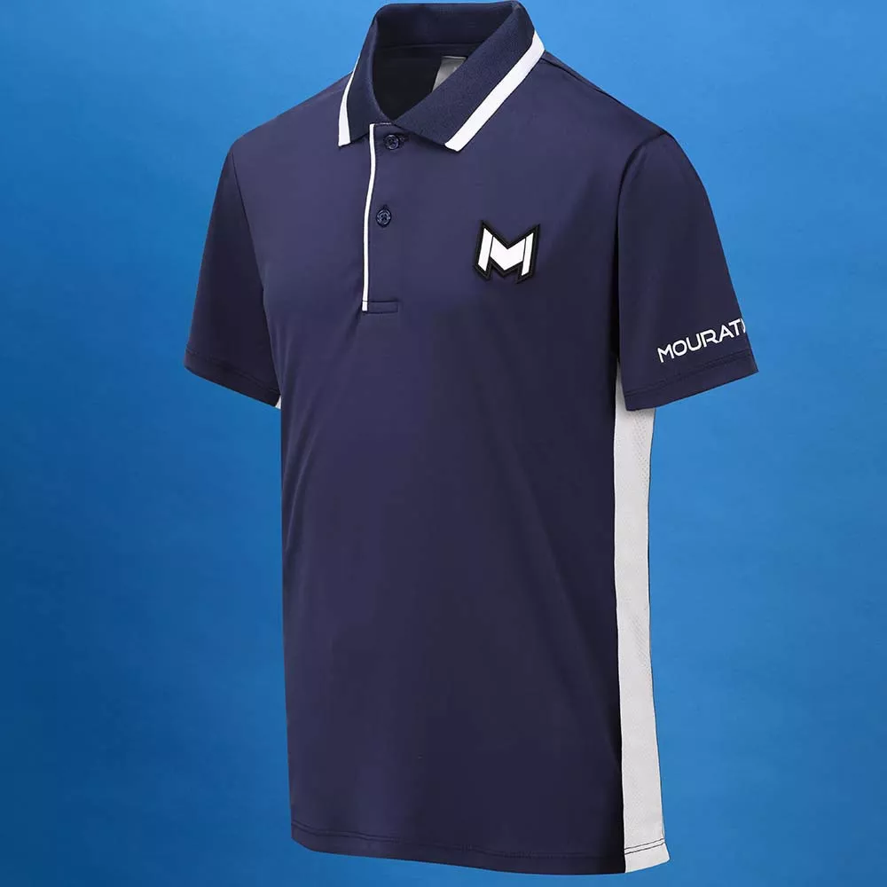 Mouratoglou Match Polo Jongens Wit