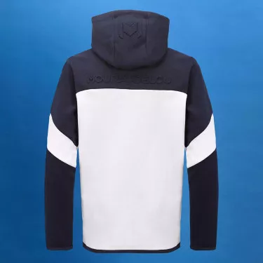 Mouratoglou hooded Jas marineblauw