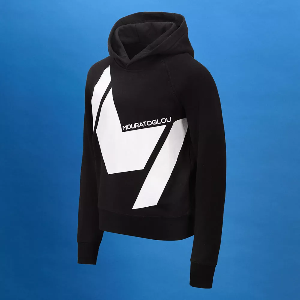 Mouratoglou Hoodie Dames Zwart
