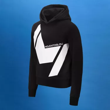 Mouratoglou Hoodie Dames Zwart
