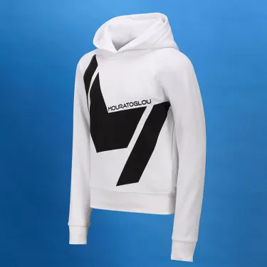 Mouratoglou meisjeshoodie zwart